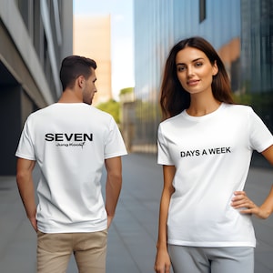 BTS Jungkook SEVEN Shirt Kpop JK 7 shirt Jungkook Seven a days a week album T-shirt Unisex for Everyone Ultra Cotton tShirt