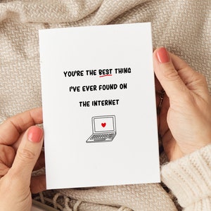 Lo mejor que he encontrado en Internet, tarjetas para novias, tarjetas para novios, tarjetas para ella, tarjetas para él, tarjetas de aniversario, tarjetas de Tinder, divertidas