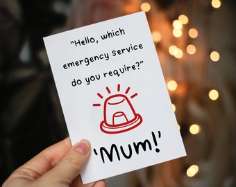 Funny Mum Birthday Card, Birthday Card for Mum, Mother's Day Card, Mum 50th Birthday Card, Mum 60th Birthday Card, Thank You Card for Mum