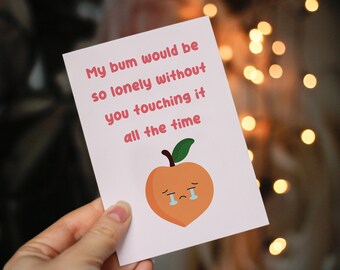 Funny Valentine's Day Cards, Anniversary Cards, Card for Boyfriend, Card for Girlfriend, Card for Husband, Card for Boyfriend, Card for Him