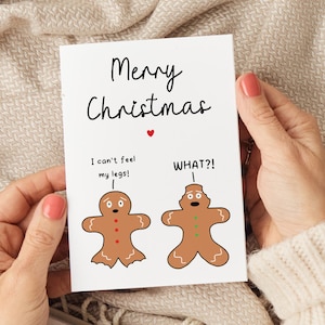 Grappige peperkoekkerstkaarten, grappige kerstkaarten, leuke kerstkaarten, kerstkaartenset, kerstkaartenset, humoristische kaarten, grappige kerstkaarten, grappige kerstkaarten, grappige kerstkaarten