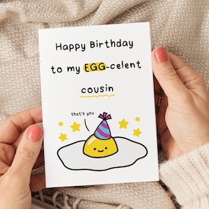 Tarjeta de cumpleaños para primos, tarjeta de cumpleaños para primos, tarjeta de cumpleaños divertida para primos, tarjeta de cumpleaños número 30 para primos, regalos de cumpleaños para primos