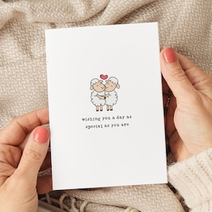 Een speciale kaart, verjaardagskaarten, verjaardagskaart vriendin, verjaardagskaart vriend, verjaardagskaart echtgenoot, verjaardagskaart vrouw, verjaardagskaart vrouw, voor hem