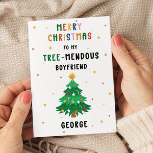 Cartões de Natal personalizados para namorado, Cartão de Natal para namorado, Presente de Natal para namorado, Presentes de Natal para namorado, Para namorado