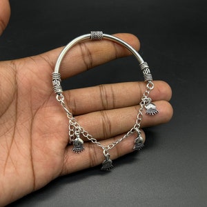 925 Sterling Silver bracelet, Silver Adjustable bracelet , Silver Gift For Her