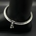 Bracelet Éléphant Kada En Argent Allemand - Style Indien Artisanal - Neuf Avec Étiquettes