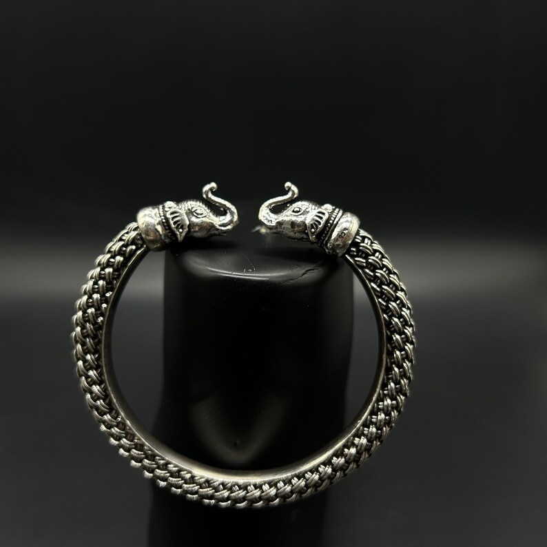 Bague En Argent Sterling 925 Motif éléphant - Serti - Neuf Avec étiquettes