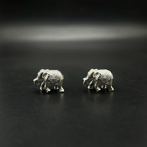925 Sterling Silver Elephant Idol / Silver Elephant Statue