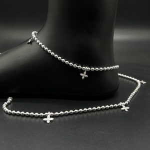 925 Sterling Silver Anklet / Silver Bride Payal / Silver Anklet / Silver Payal / Silver Antique Payal / Designer Anklet