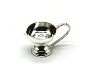 Pure Silver Arti Diya, Silver Diya For Pooja, Silver Pooja Items, Silver Gift, Silver Deepak, Silver