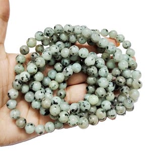 Kiwi Jasper Beads ,8mm