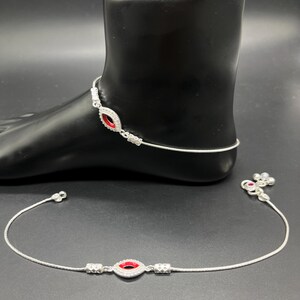925 Sterling Silver Anklet / Silver Payal / Silver Anklet / Silver Bride Anklet / Silver Payal / Silver Designer Payal