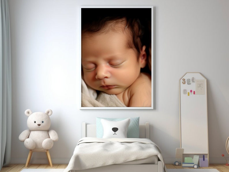 Ultrasound 8k baby image 3d 4d 5d 8d Real View Baby AI photo transformation Echography Scans first baby photo image 5