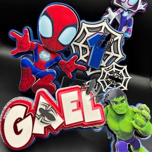 Spidey Cake Topper