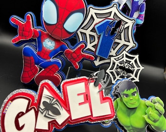 Spidey Cake Topper
