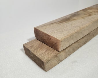 Thick Black Walnut Boards  20"L × 3 1/2"W × 1 1/4" Thick.  Woodworking Lumber/ Squares/ Woodturning/ Woodcraft/ DIY/ Home Improvement/