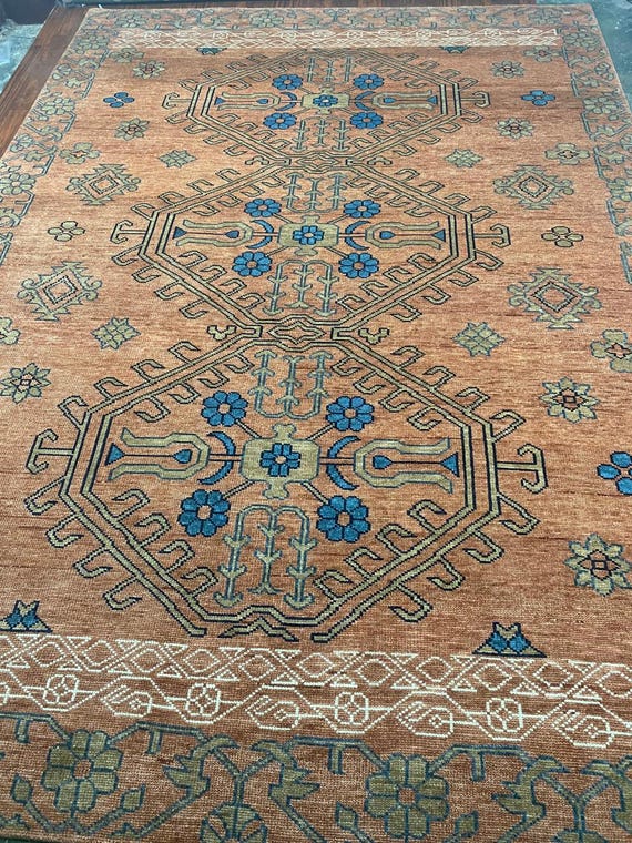 Oakmont Handmade Knotted Woolen Area Rug Bedroom Rug Office Rug Living Room Rug 4x6 6x9 8x10 9x12 10x14 11x14 12x15 12x18 New Rugs Etsy Canada