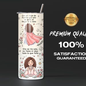 Till flickan jag var tumbler wrap PNG, inspirerande självkärlek sublimering, motiverande design för kvinnor, motiverande 20 oz, digital nedladdning bild 3