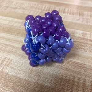 Randomly Colored Kandi Shaker Cube