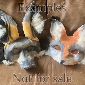 Handmade Custom Therian Mask Commissions