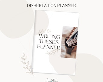 Planificador de tesis, tesis, planificador académico, doctorado, investigación, revisión de literatura, planificador digital, escuela de posgrado, doctorado, imprimible