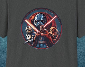 Star Wars Galactic Warriors Circle Tee: Exclusive Villains Design
