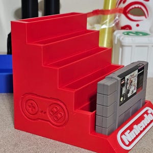 Nintendo SNES Cartridge Display Stand