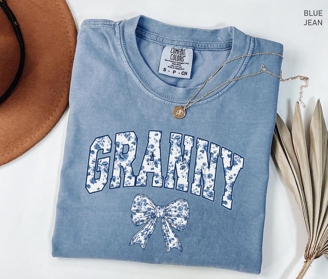My Super Granny Floral T Shirt