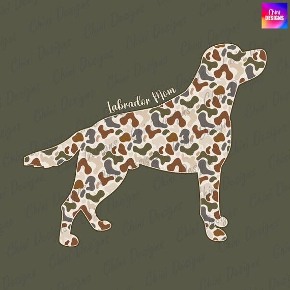 Camo Labrador Mom PNG, Camouflage Labrador Retriever Mom Design, Labrador Dog Mom, Vintage Hunting Dog Sublimation Tshirt Design, Dog Mama
