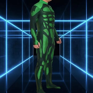 Personalisierung Muskel Bodysuit Angepasst Muskel Strumpfhose Muskelanzug Angepasst Handgefertigt