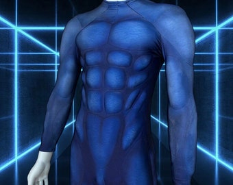 Custom Strength Muscle Suit Personalized Muscle Costume