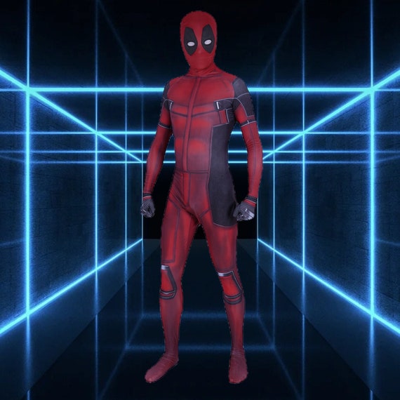Male Tights Cosplay Halloween Costume Jumpsuit Printed Jumpsuit Etsy