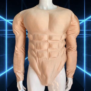 Personalisierung Halbkörper Muskelanzug Angepasst Muskel Kostüm Muskelanzug Cosplay Kundenspezifische Handgefertigte