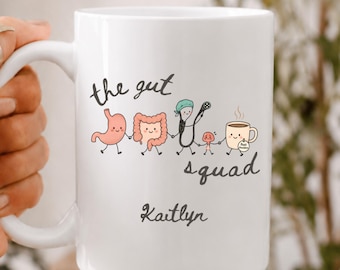 Personalisiertes Geschenk zur Wertschätzung eines Gastroenterologen, Kaffeetasse für einen Gastroenterologen-Kollegen, Dankeschön-Geschenk für das GI-Team, Techniker und Krankenschwestern (Großpackung)