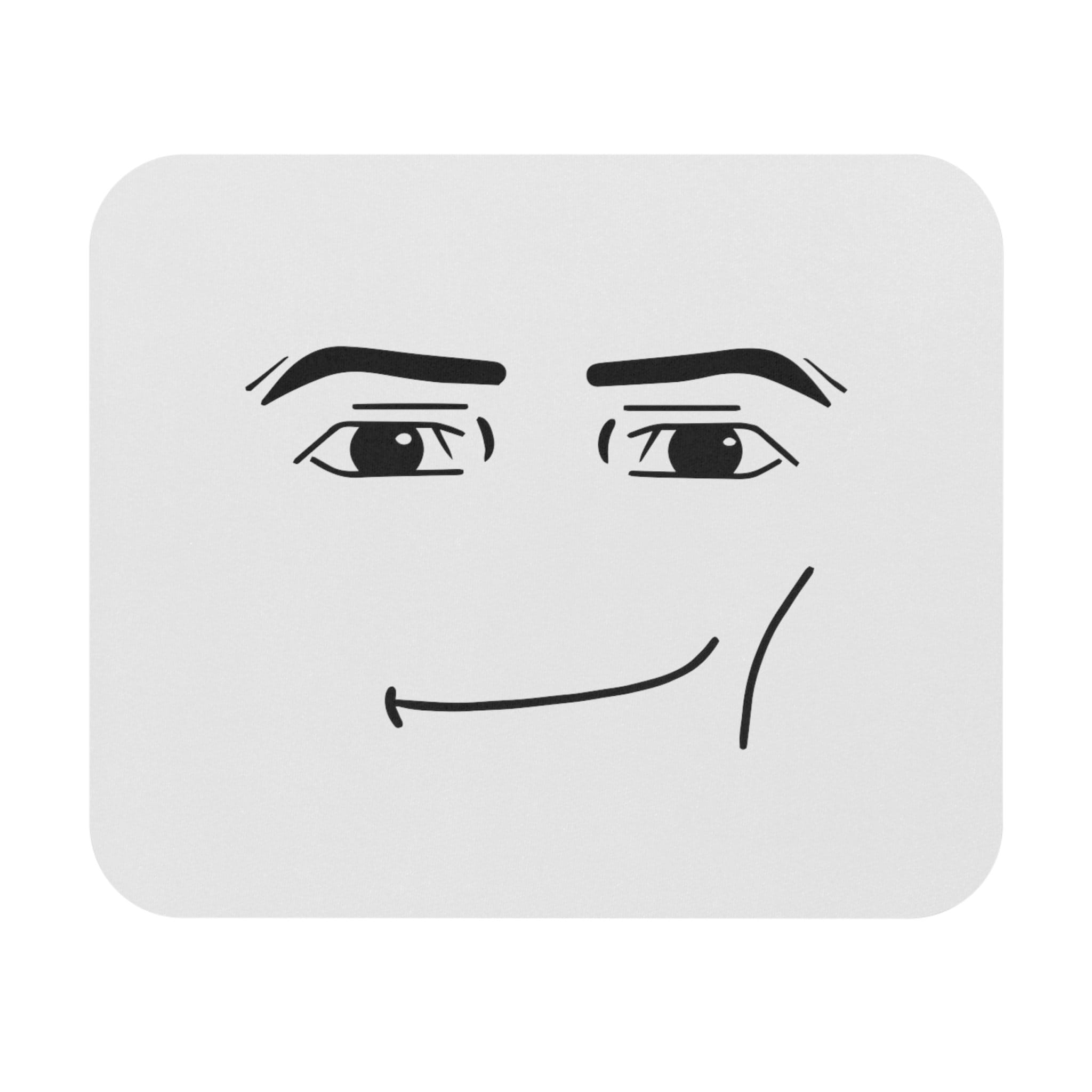 Roblox Man Face Roblox Mouse Pad Roblox Gamer Gift Gifts for - Etsy UK
