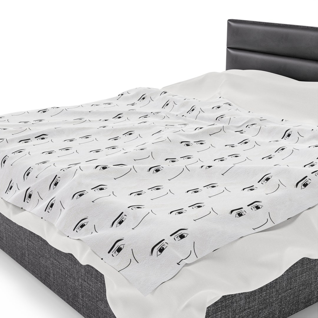 Roblox Man Face Roblox Blanket Gamer Gifts Kids Birthday Party Gen Z