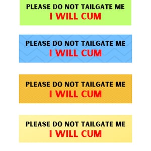 Car Bumper Sticker Funny Meme Speeding Bumper Sticker Gen Z Gift