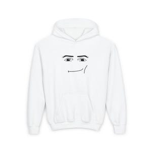 Roblox Man Face Hoodie Youth image 2