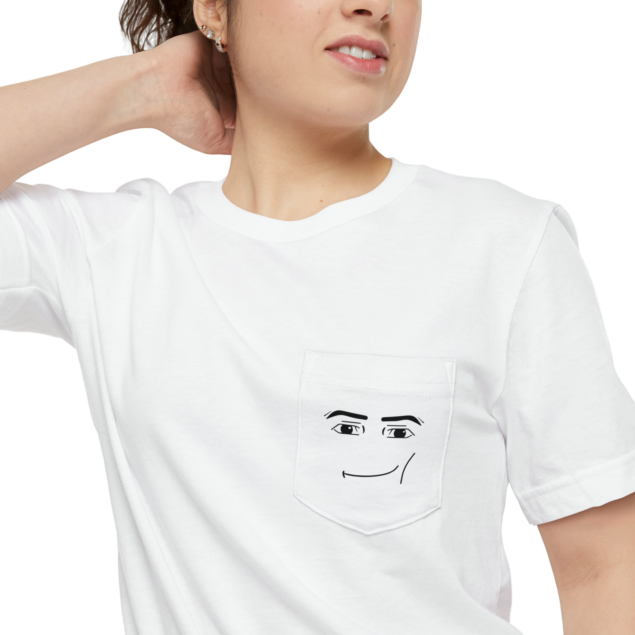 Roblox Man Face Essential T-Shirt for Sale by rbopone