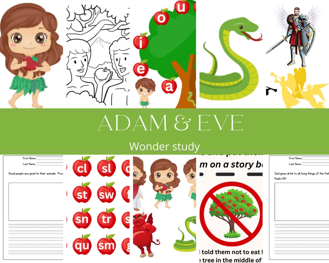 Adam & Eve -unity Study - Etsy