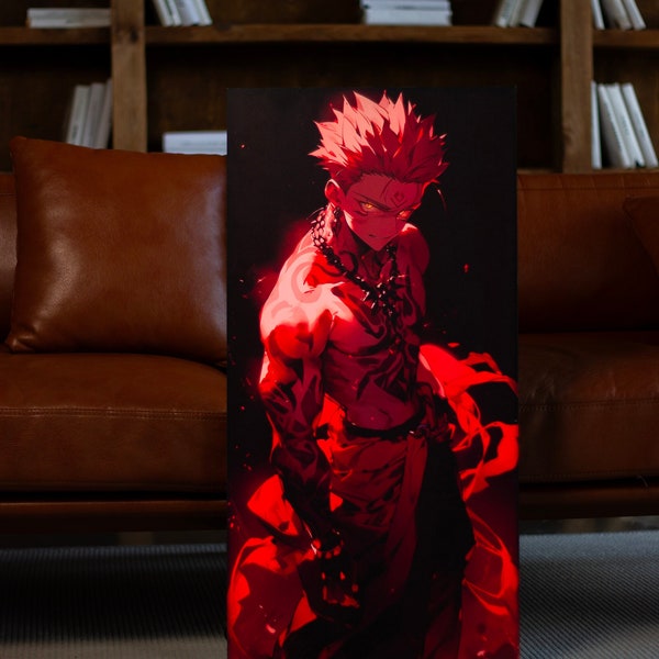 Anime Led Light Painting Etsy