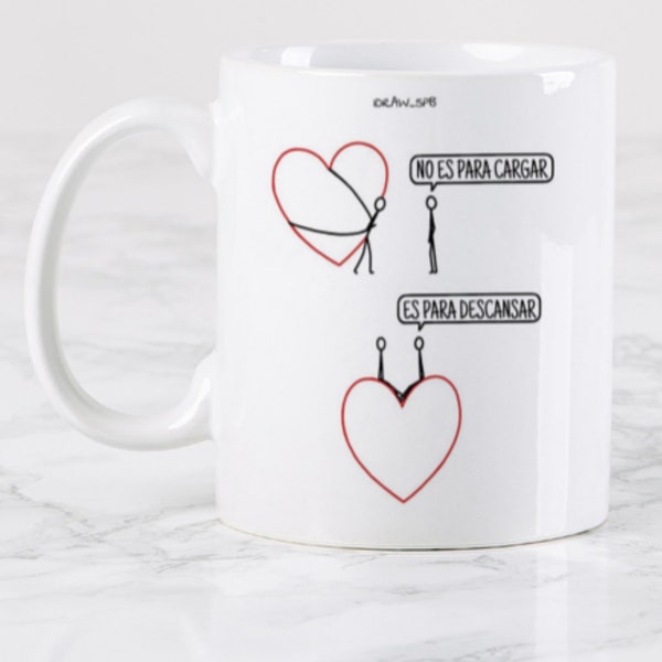 Taza "No es para cargar" idrawSPB