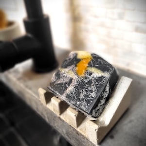 Concrete Soap Dish | Sturdy Soap Dish | Draining Soap Dish