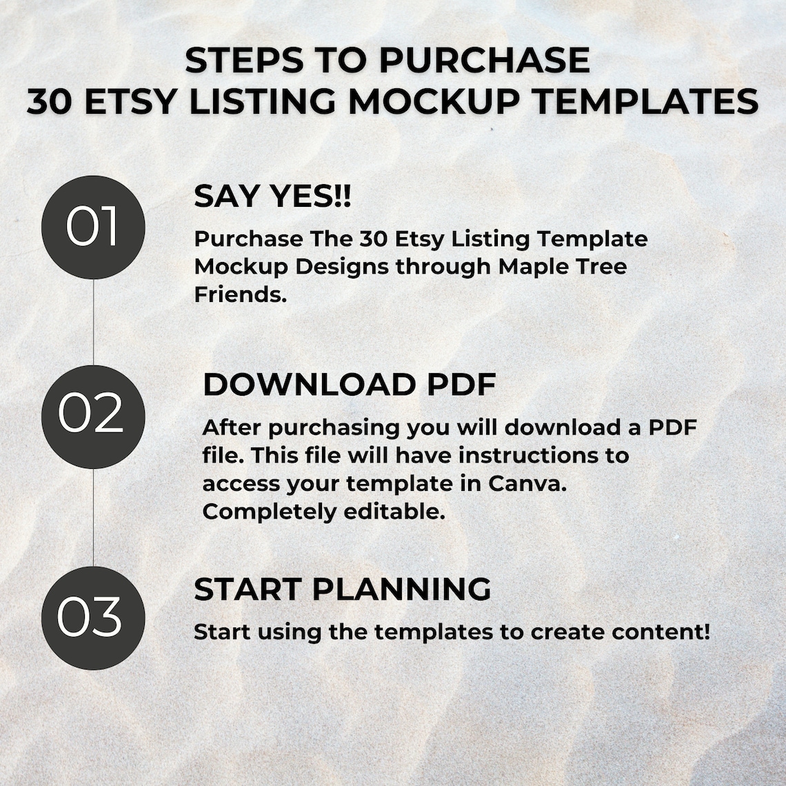 30 Etsy Listing Mockup Templates Digital Product Listing Template ...