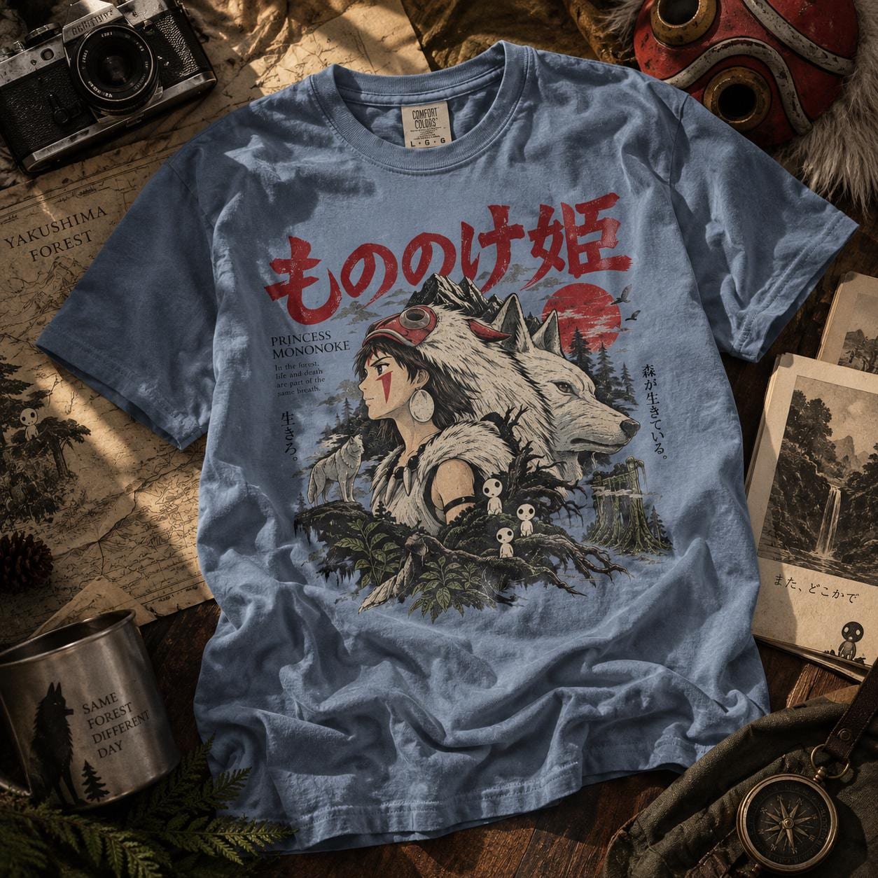 Princess mononoke shirt - Etsy 日本