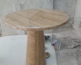 Travertine Coffee & End Table, Travertine Bed side Table, Corner Table, Travertine Plinth, Travertine CubeMatcha bowl