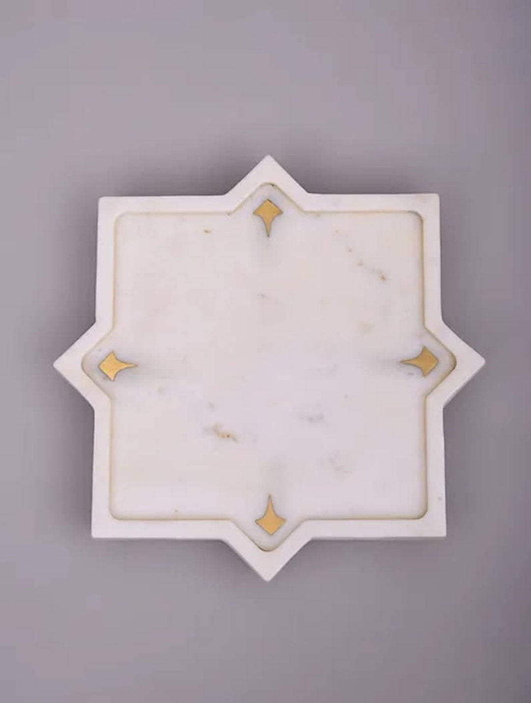 Marble Tray, Natural Stone Tray, Bathroom Tray, Marble Ottoman Soap Tray for Bathroom, Essential ...