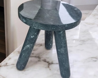 Green Marble Coffee & Center Table, Green Marble Bed side Table, Corner Table, Green Marble Plinth, Green Marble Cube,Dining table