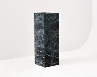 Custom Green Marble Coffee & End Table, Green Marble Bed side Table, Corner Table, Green Marble Plinth , Green Marble CubeMatcha bowl