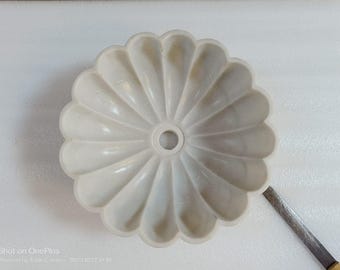Natural White Marble Sink, Bathroom besin, kitchen sink, Real marble sinkMatcha Bowl